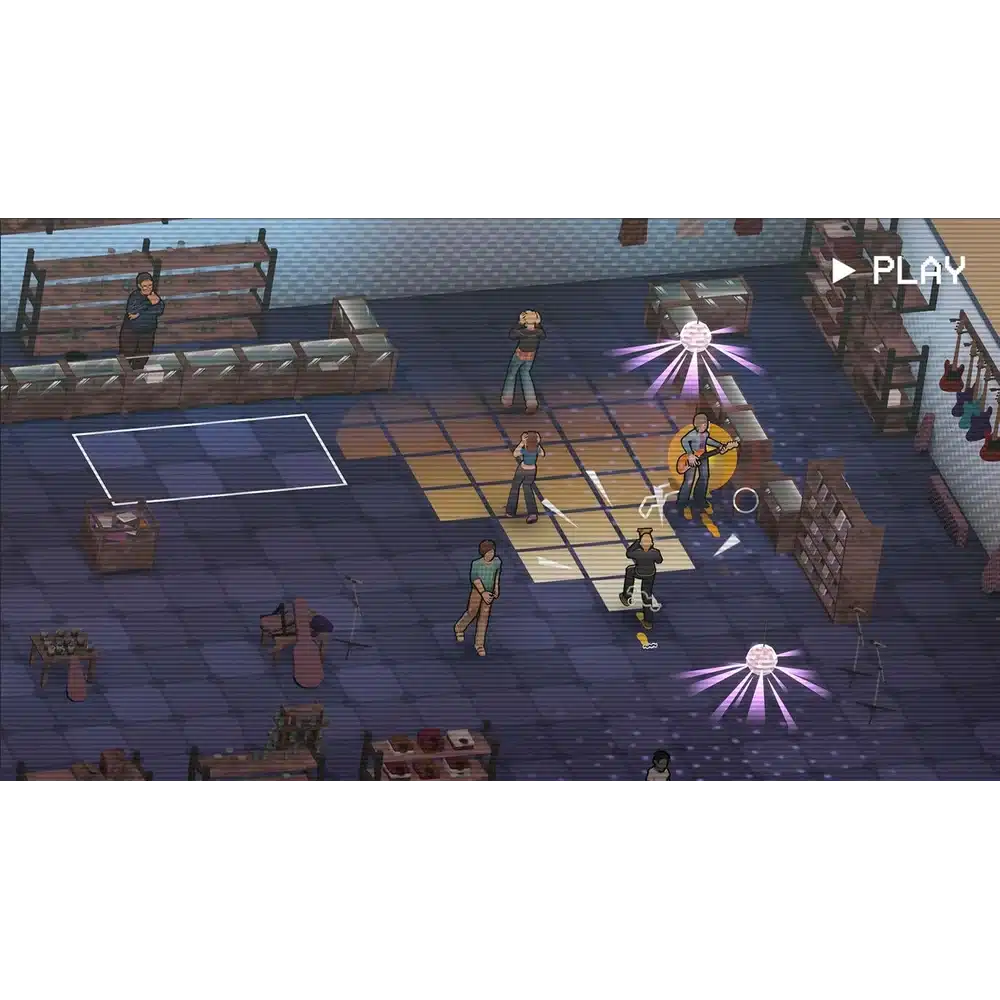 Backbeat PS5 - Musical Puzzle Strategy Game, Time-Based Sokoban, 1990s Story 6 Backbeat PS5 - Musical Puzzle Strategy Game, Time-Based Sokoban, 1990s Story - Image 6