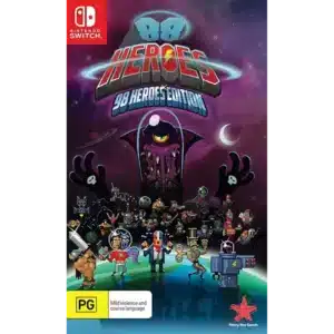 Rising Star Games 88 Heroes 98 Heroes Edition Switch - Roguelike Platformer, 98 Playable Heroes, Co-op Multiplayer