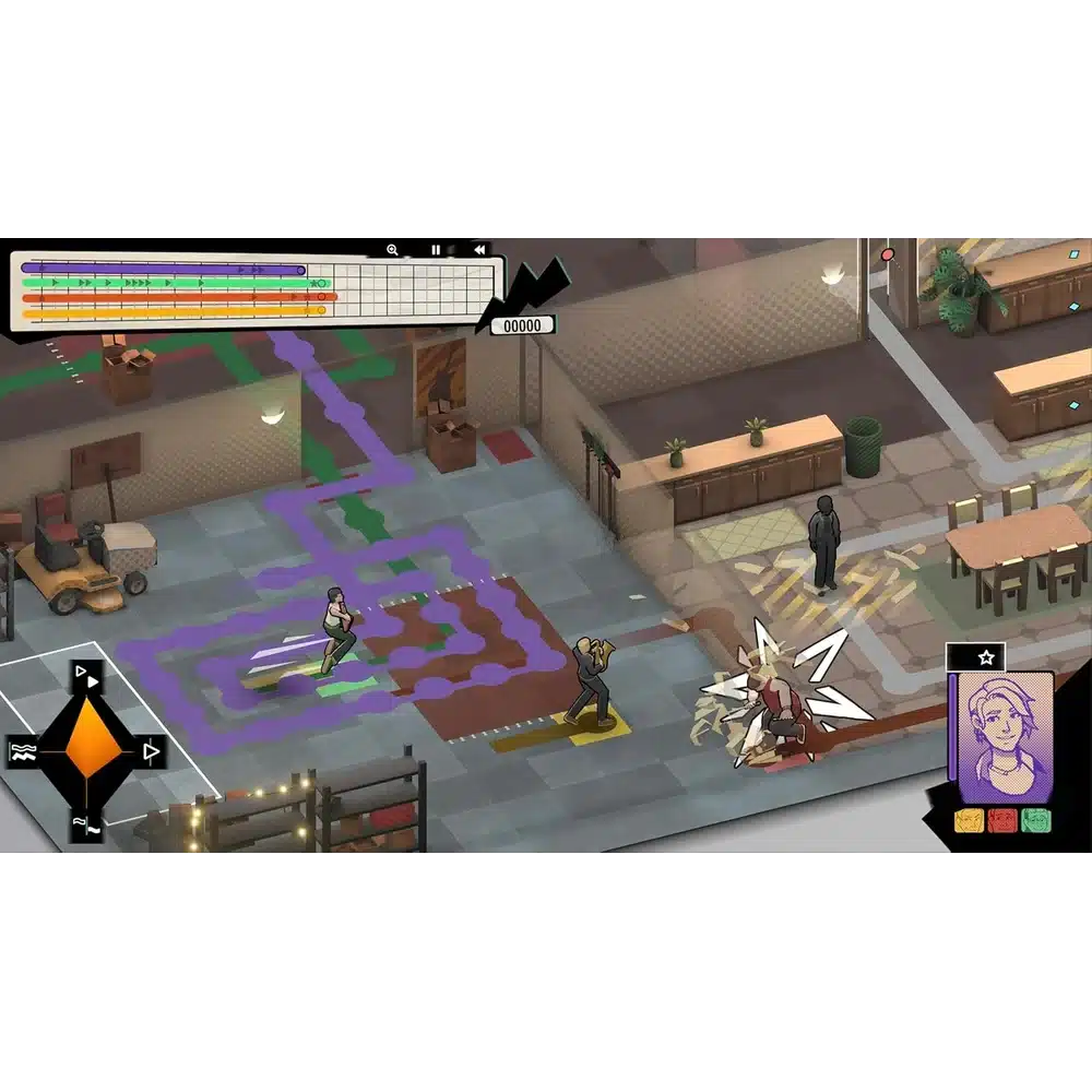Backbeat PS5 - Musical Puzzle Strategy Game, Time-Based Sokoban, 1990s Story 5 Backbeat PS5 - Musical Puzzle Strategy Game, Time-Based Sokoban, 1990s Story - Image 5