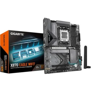 GIGABYTE X870 Eagle WIFI7 - AM5 ATX Motherboard, DDR5, 4x M.2, PCIe 5.0, USB4