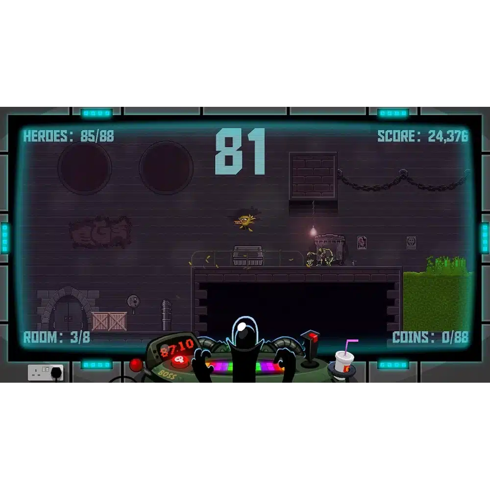 Rising Star Games 88 Heroes 98 Heroes Edition Switch - Roguelike Platformer, 98 Playable Heroes, Co-op Multiplayer 6 Rising Star Games 88 Heroes 98 Heroes Edition Switch closer look - Totot.ae