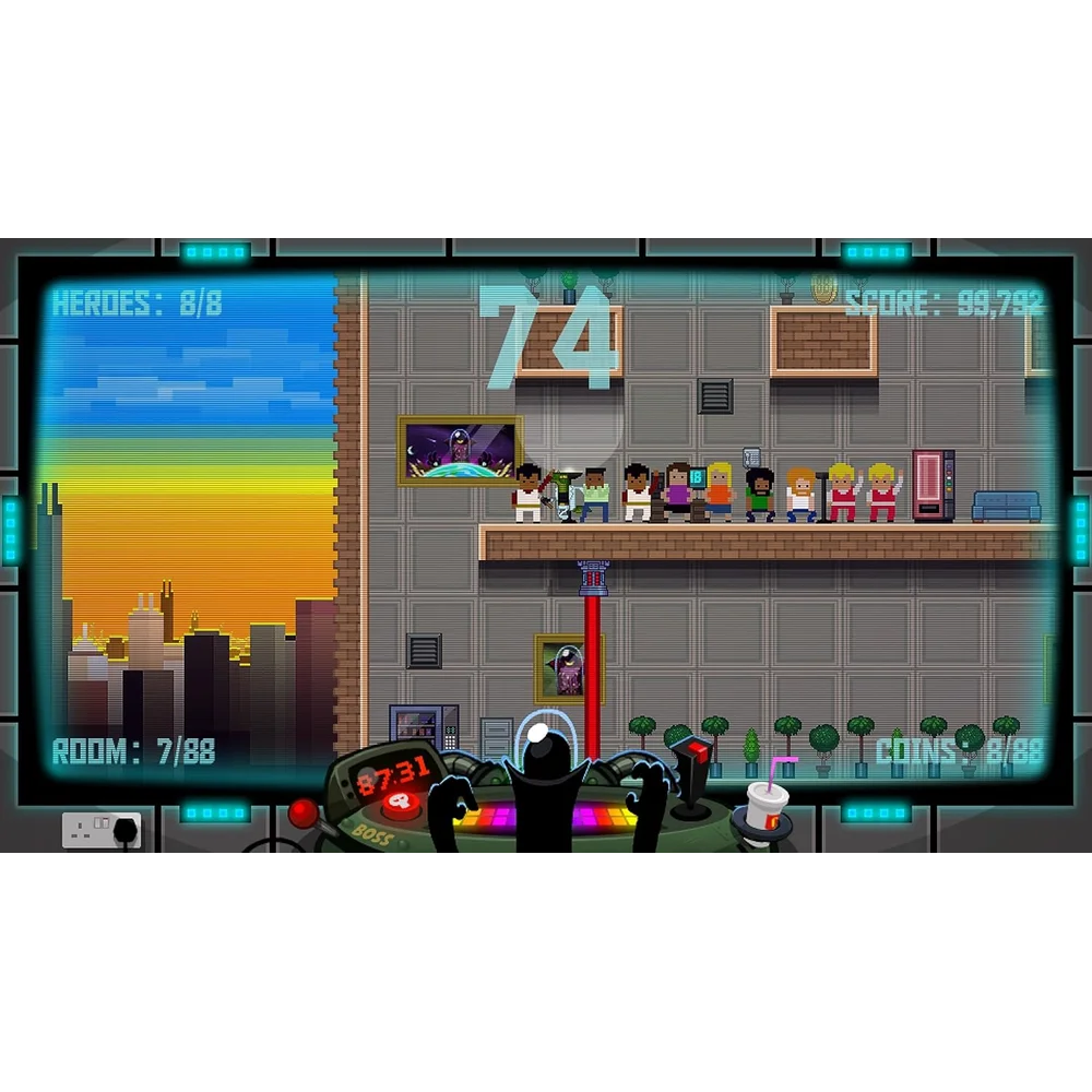 Rising Star Games 88 Heroes 98 Heroes Edition Switch - Roguelike Platformer, 98 Playable Heroes, Co-op Multiplayer 7 Rising Star Games 88 Heroes 98 Heroes Edition Switch additional product view - Totot.ae
