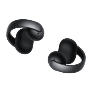 Soundcore AeroClip Midnight Black - Open-Ear Clip-On Earbuds, Hi-Res, 12mm Bass