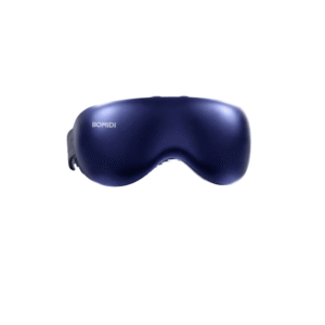 Bomidi Eye Massager EM01 Blue - Heat Therapy, Air Pressure, Bluetooth, Rechargeable