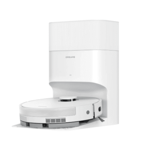 DREAME D20 Plus White Robot Vacuum Mop - 13,000Pa Suction, Self-Emptying, LDS Mapping