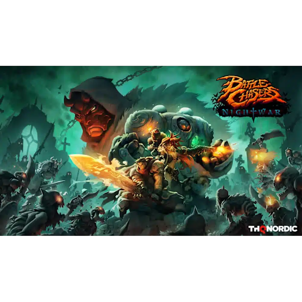 Battle Chasers Nightwar Nintendo Switch - Turn-Based JRPG, Hand-Drawn Art, Dungeon Crawler 1 Battle Chasers Nightwar Nintendo Switch - Turn-Based JRPG, Hand-Drawn Art, Dungeon Crawler