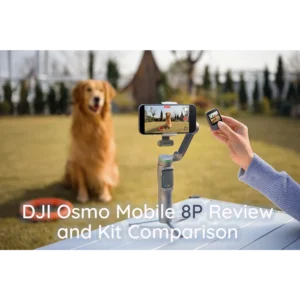 DJI Osmo Mobile 8P – Pro Gimbal with Frametap Remote, ActiveTrack 8.0, 10h Battery