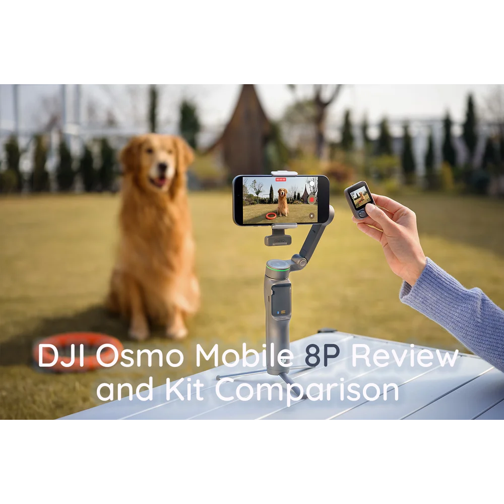 DJI Osmo Mobile 8P - Pro Gimbal with Frametap Remote, ActiveTrack 8.0, 10h Battery 2 DJI Osmo Mobile 8P - Pro Gimbal with Frametap Remote, ActiveTrack 8.0, 10h Battery - Image 2