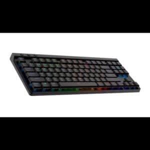 Logitech G515 LIGHTSPEED TKL Black – Low-Profile Wireless Gaming Keyboard, Tri-Mode, GL Switches