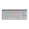 Logitech G515 LIGHTSPEED TKL White - Low-Profile Wireless Gaming Keyboard, Tri-Mode, GL Switches