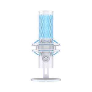 HyperX QuadCast 2 Frost - USB Microphone, Hi-Res Studio Recording, Tap-to-Mute, LED