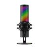 HyperX QuadCast 2 S Black - USB Microphone, aRGB LEDs, 4 Polar Patterns, Tap-to-Mute