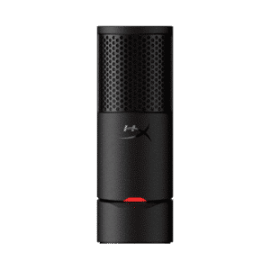 HyperX SoloCast 2 Black - USB Microphone, Built-in Shock Mount, Tap-to-Mute, LED
