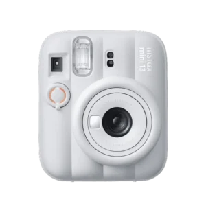 Fujifilm Instax Mini 13 Clay White - Instant Camera, Auto Exposure, Selfie Mode