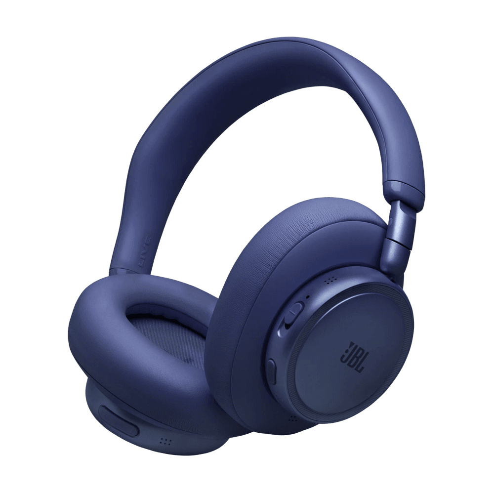 JBL Live 780NC Wireless Over-Ear Headphones - 80H Battery, Adaptive ANC, Blue