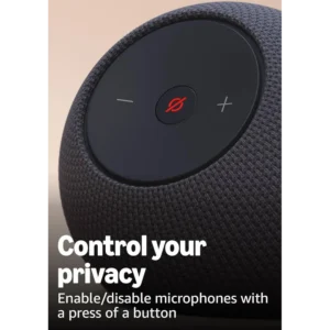 Amazon Echo Dot Max White – Alexa Speaker, Room-Filling Sound, 3x Bass