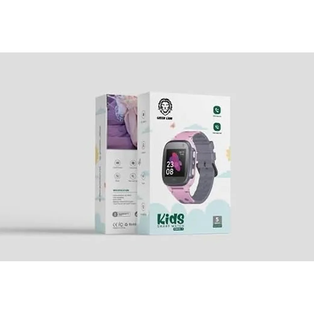 Green Lion Kids Smart Watch Series 1 Pink GPS Tracking Kids Smartwatch Parental Control Fitness Tracker 5 Green Lion Kids Smart Watch Series 1 Pink GPS Tracking Kids Smartwatch Parental Control Fitness Tracker - Image 5