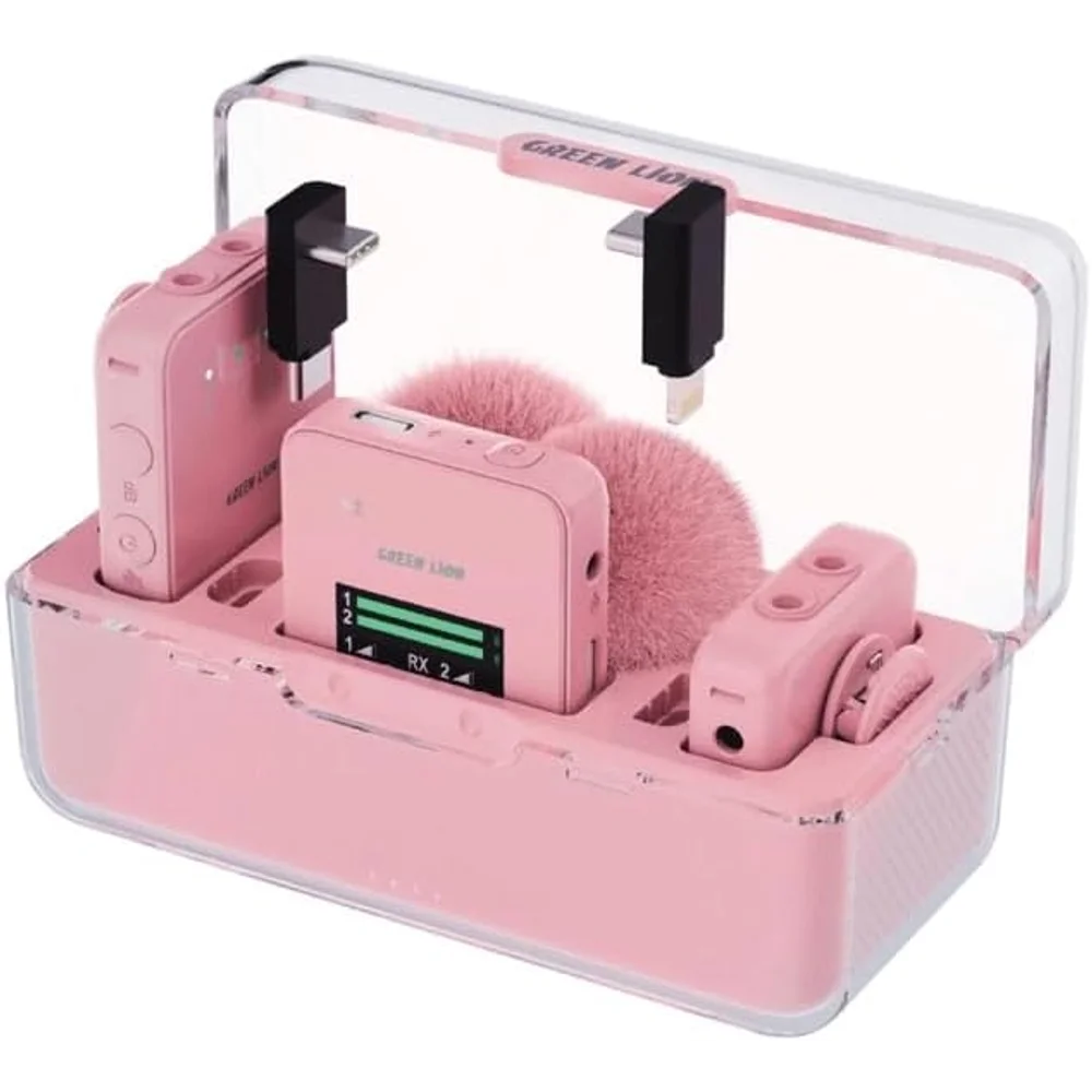 Green Lion GLM Professional Wireless Mic Pink Wireless Microphone Noise Reduction Long Range 1 Green Lion GLM Professional Wireless Mic Pink Wireless Microphone Noise Reduction Long Range