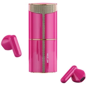 Green Lion Lipstick True Wireless Earbuds Pink