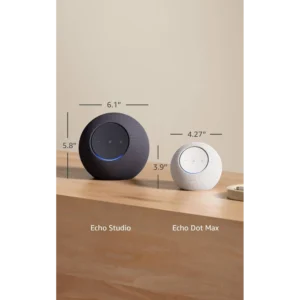 Amazon Echo Dot Max White - Alexa Speaker detail view - Totot.ae