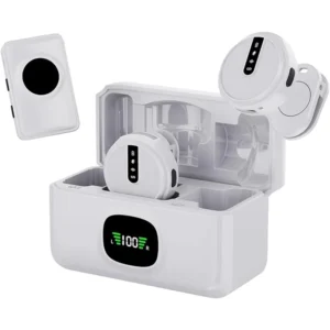 Green Lion GLM Wireless Mic Lite White Wireless Microphone Noise Reduction Long Range