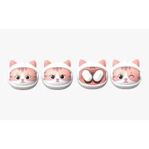 Green Lion Kitty Beats True Wireless Earbuds Bluetooth 5.3 Touch Control Noise Cancellation