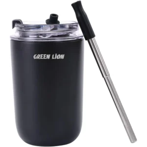 Green Lion Vacuum Travel Mug Lite 280 ML Black
