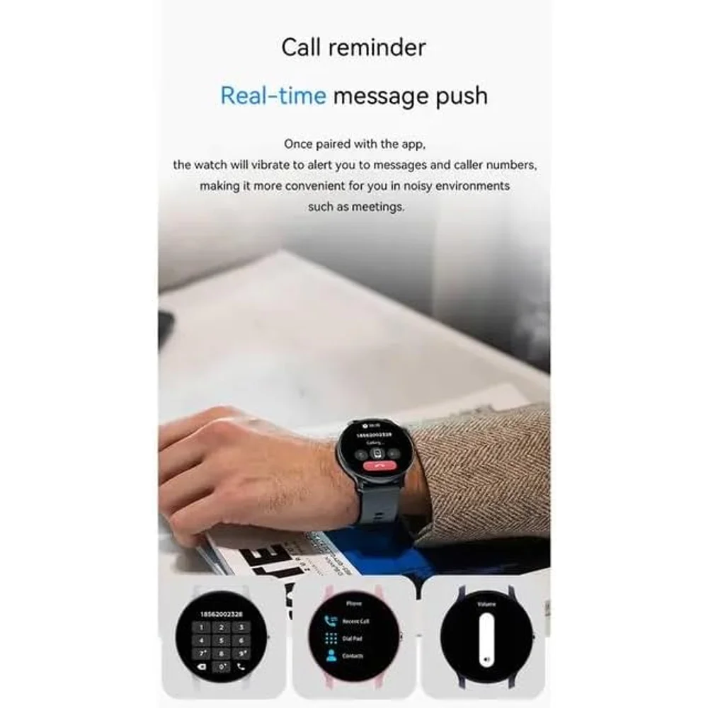Green Lion GT-FIT Smart Watch Silver AMOLED Display Fitness Tracker Health Monitoring GPS 4 Green Lion GT-FIT Smart Watch Silver AMOLED Display Fitness Tracker Health Monitoring GPS - Image 4