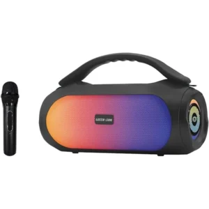Green Lion Monica Wireless Speaker with Mic Bluetooth 5.3 Hands Free Calling Portable Speaker 15W Sound