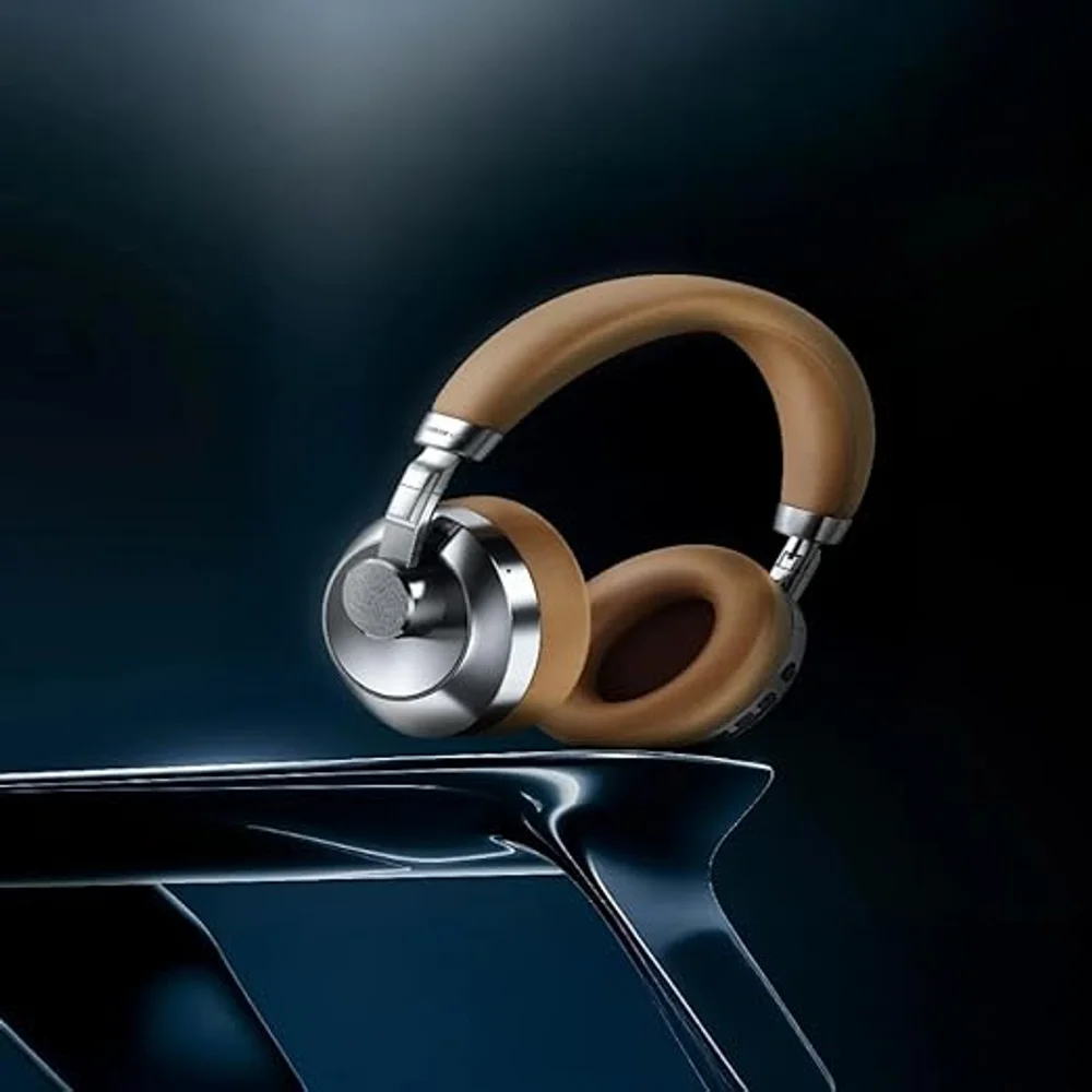 Green Lion Rhythm X50 ANC Wireless Headphone Brown 30dB ANC Bluetooth 6.0 1.5h Charge 8 Green Lion Rhythm X50 ANC Wireless Headphone Brown product detail - Totot.ae