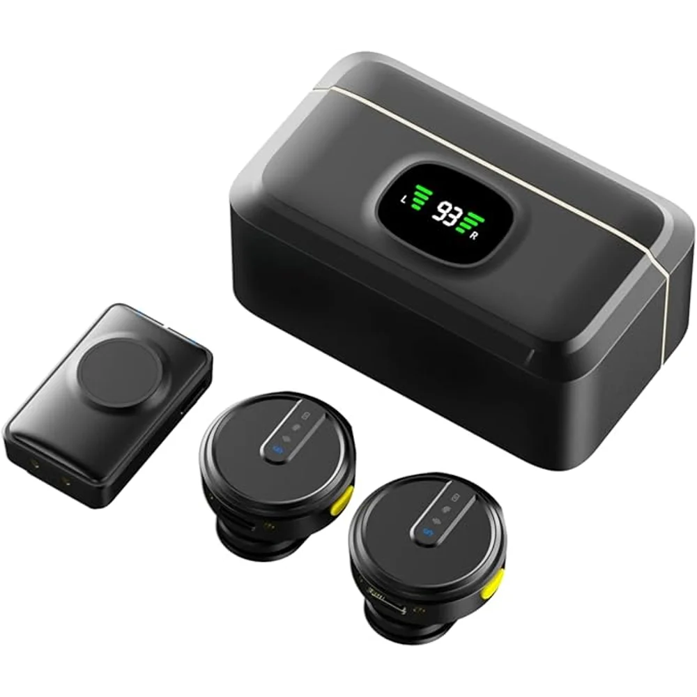 Green Lion GLM Wireless Mic Lite Black Wireless Microphone Noise Reduction Long Range 2 Green Lion GLM Wireless Mic Lite Black Wireless Microphone Noise Reduction Long Range - Image 2