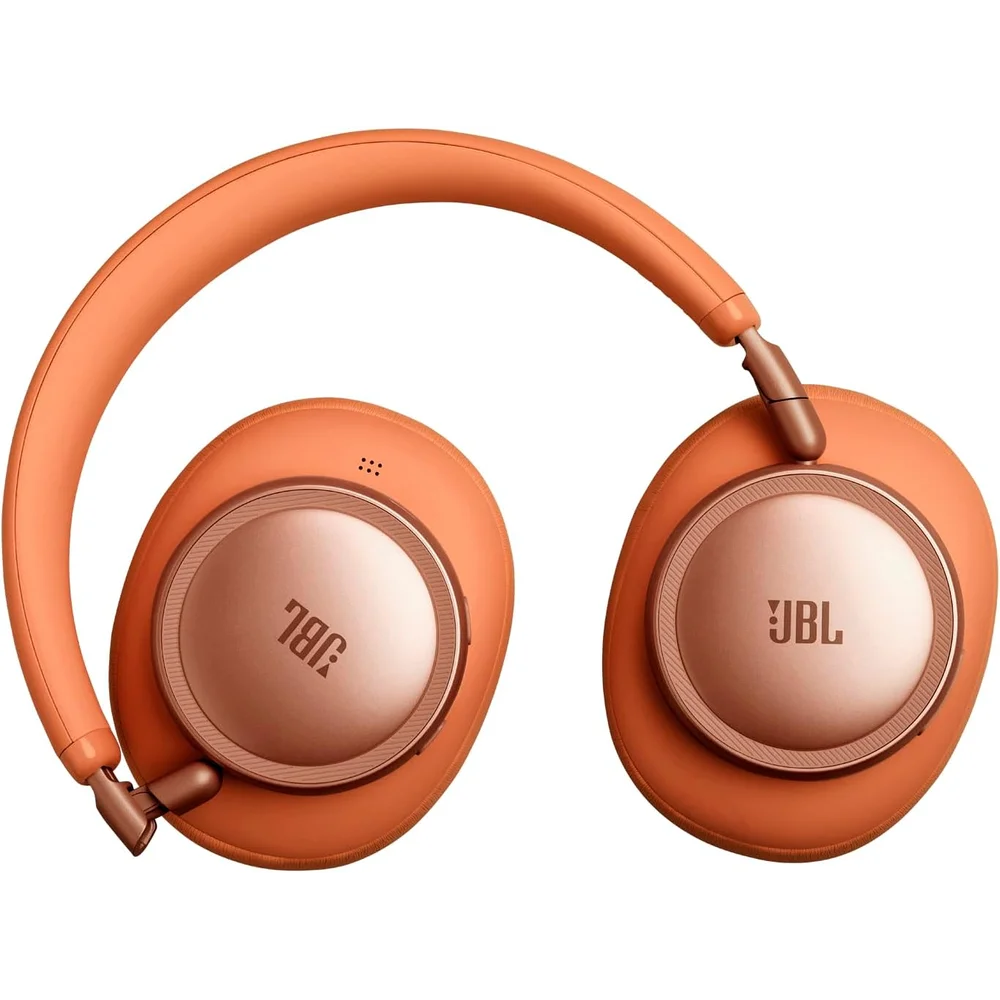 JBL Live 780NC Wireless Over-Ear Headphones - 80H Battery, Adaptive ANC, Orange 3 JBL Live 780NC Wireless Over-Ear Headphones - 80H Battery, Adaptive ANC, Orange - Image 3