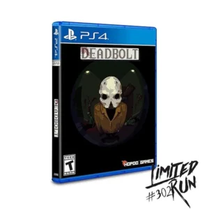 Deadbolt PlayStation 4 - Tactical Stealth Action, One-Hit-Kill Mechanics, Pixel Art Strategy