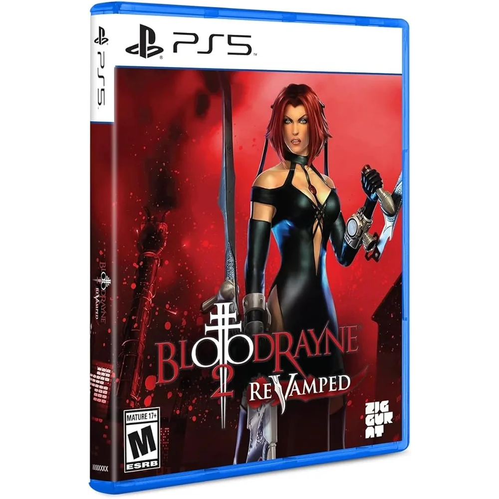 Limited Run BloodRayne 2: ReVamped PS4/PS5 – 4K Remaster, 1940s Hack and Slash BloodRayne 2: ReVamped