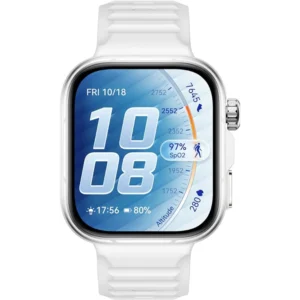 HUAWEI WATCH FIT 5 Pro White - 44.5mm FullView, 10-Day Battery, ECG, Golf, NFC