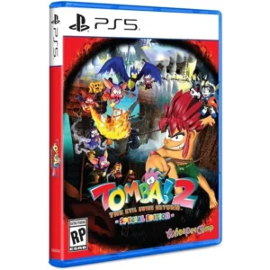 Tomba 2 Special Edition for PS5 - 2D Platformer, Event System, PS1 Classic
