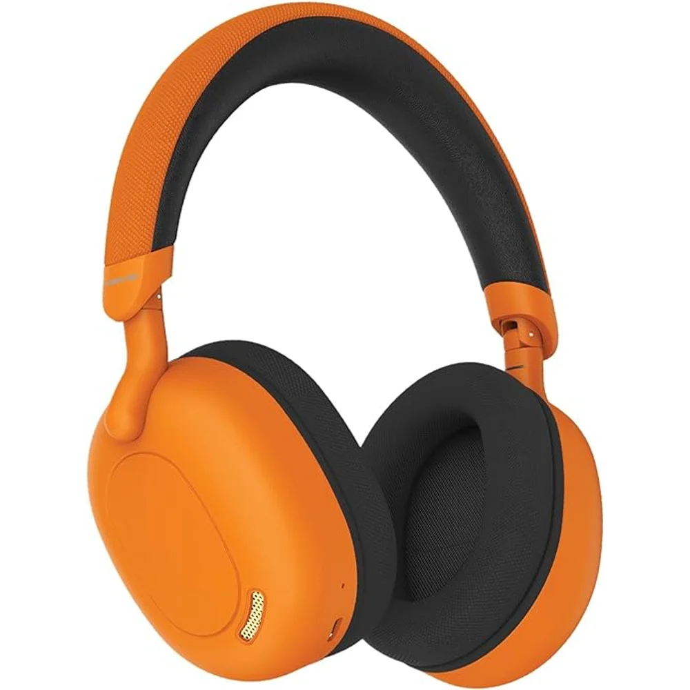 Green Lion Sunstone Wireless Headphone Orange 36H Playtime 40mm Driver AUX Bluetooth 5.3 Green Lion Sunstone Headphone