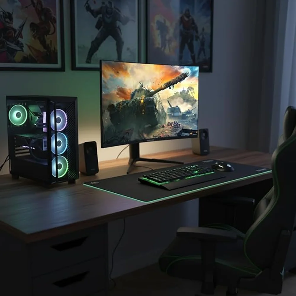 Green Lion ENGIMA 27 Gaming Monitor 165Hz 1ms Response Full HD FreeSync HDR Curved Gaming Display 5 Green Lion ENGIMA 27 Gaming Monitor 165Hz 1ms Response Full HD FreeSync HDR Curved Gaming Display - Image 5