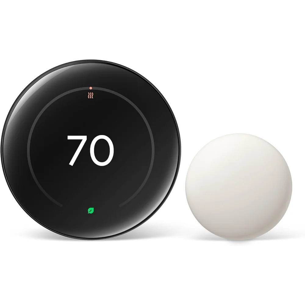 Google Nest Learning Thermostat Pro Edition 4th Gen - Polished Obsidian 1 Google Nest Learning Thermostat Pro Edition 4th Gen - Polished Obsidian