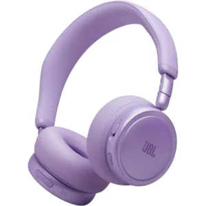 JBL Live 680NC Wireless On-Ear Headphones - 80H Battery, Adaptive ANC, Purple