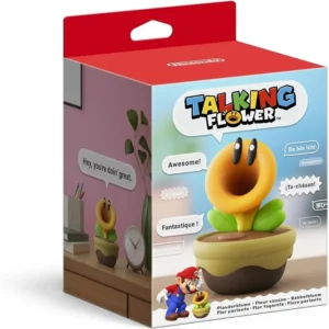 Nintendo: Talking Flower™ Interactive Plush - Voice Lines, Mario Wonder