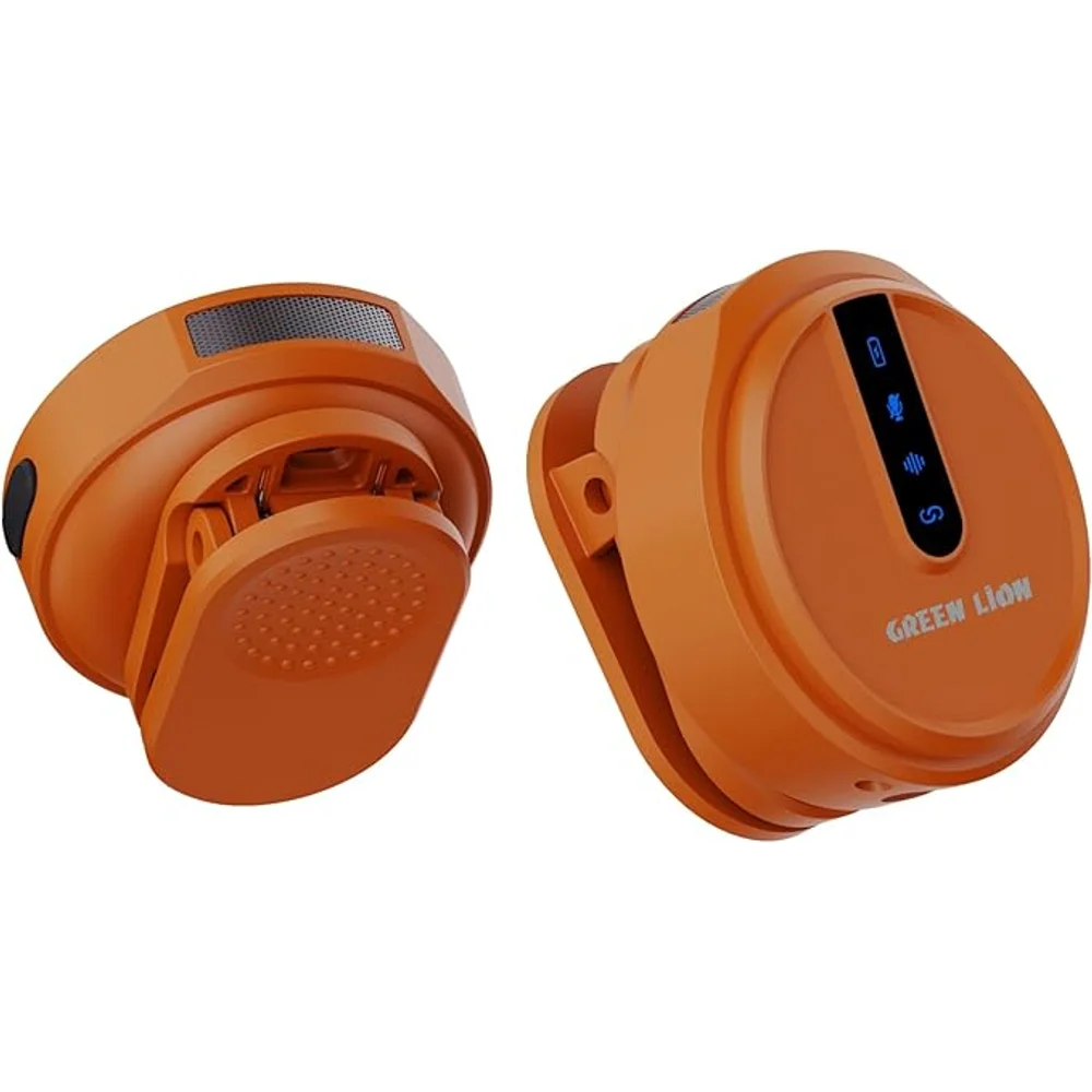 Green Lion GLM Wireless Mic Lite Environmental Noise Cancellation Orange Wireless Microphone Noise Reduction Long Range 6 Green Lion GLM Wireless Mic Lite Environmental Noise Cancellation Orange Wireless Microphone Noise Reduction Long Range - Image 6