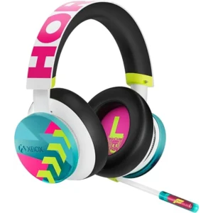 Xbox Forza Horizon 6 Headset, Xbox Wireless Headset, Forza Horizon 6 Limited Edition, official Xbox headset, Japan inspired headset, transparent blue mic, carbon fiber drivers, 96kHz audio, Bluetooth gaming headset, Xbox Series X headset, PC gaming headset, cloud gaming headset, limited edition gaming gear, Horizon Festival headset, multicolor gaming headset, 20 hour battery headset, Xbox Wireless connectivity, 3.5mm headset, audiophile gaming headset, Forza Horizon 6 accessories