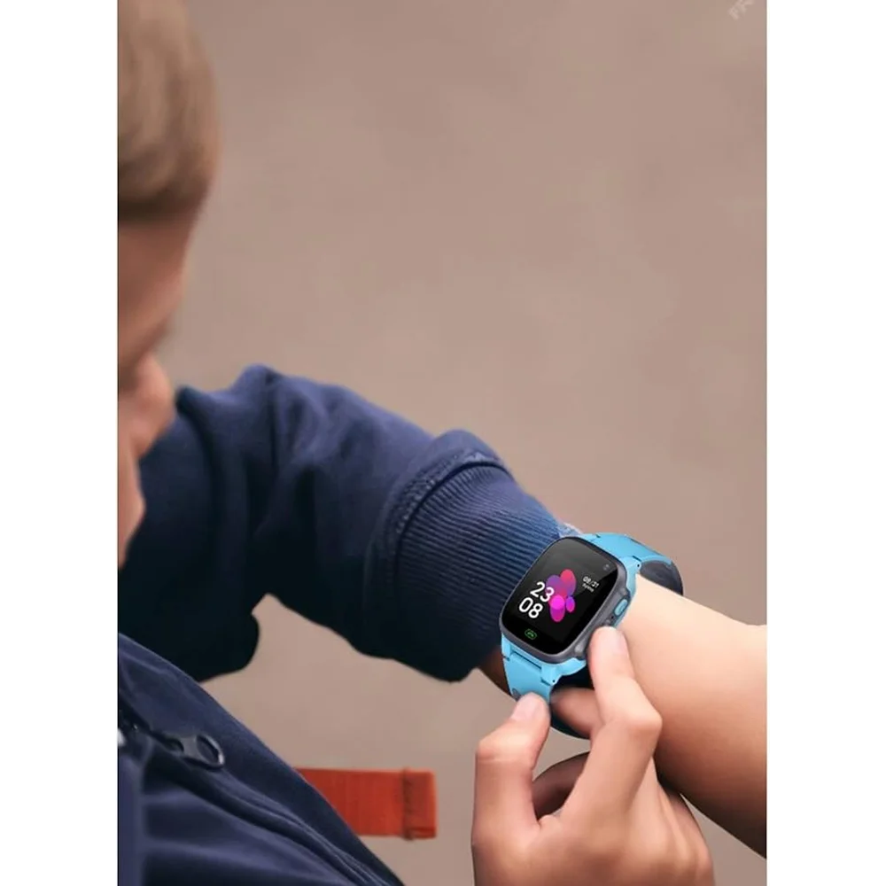 Green Lion Kids Smart Watch Series 1 Blue GPS Tracking Kids Smartwatch Parental Control Fitness Tracker 5 Green Lion Kids Smart Watch Series 1 Blue GPS Tracking Kids Smartwatch Parental Control Fitness Tracker - Image 5