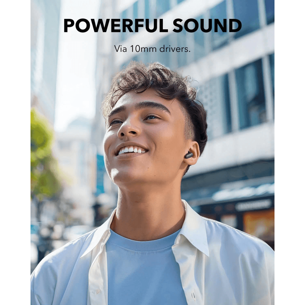 Soundcore P30i by Anker Black - Noise Cancelling Earbuds, 45H Playtime 6 Soundcore P30i by Anker Black - Noise Cancelling Earbuds, 45H Playtime - Image 6