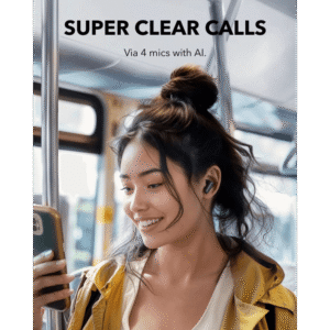 Soundcore P30i by Anker Black – Noise Cancelling Earbuds, 45H Playtime