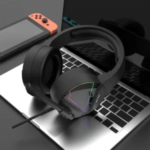 Green Lion GP27X Gaming Headphone RGB LED Surround Sound Noise Cancelling Mic Multi Platform Gaming Headset
