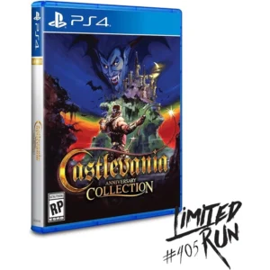 Castlevania Anniversary Collection Limited Run 405 PS4 - Classic Metroidvania Bundle, 8-Bit Retro Games