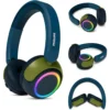 Philips Kids Wireless Headphones TAK4200CT Crystal Teal - 85dB Safe, 45H