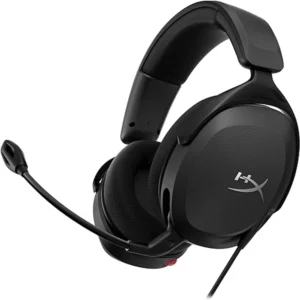 HyperX Cloud Stinger 2 Core Black - DTS Spatial Audio, 50mm Drivers, Wired Gaming Headset